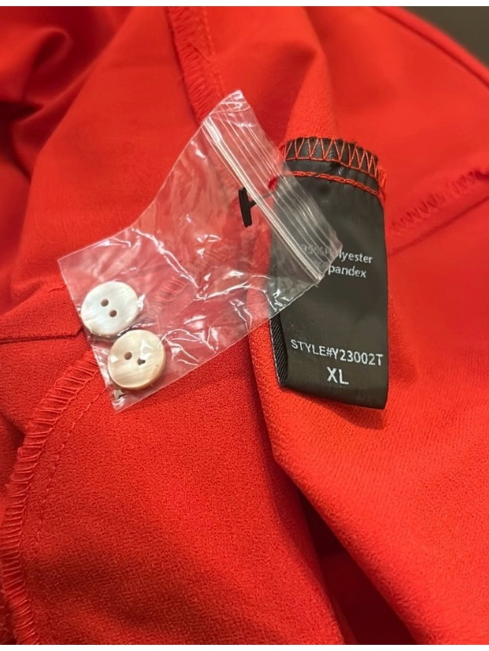 Tuckernuck Red Collared Ruffle-Hem Mini Dress - Picture 7 of 7